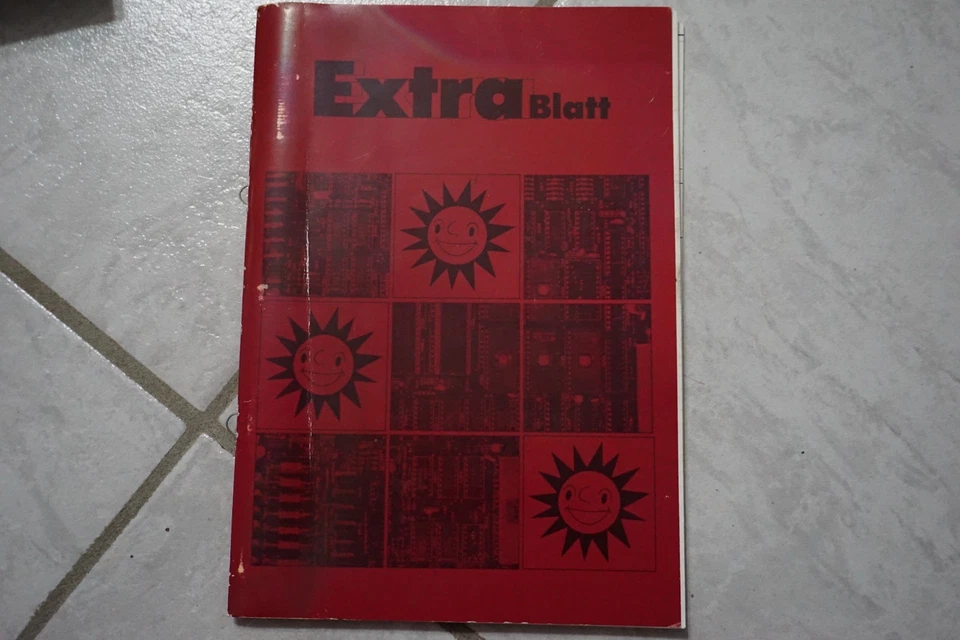 Merkur MEGA - EXTRA BLATT - Anleitung ADP Geldspielgerät Spielautomat EXTRABLATT - Bild 1 von 1