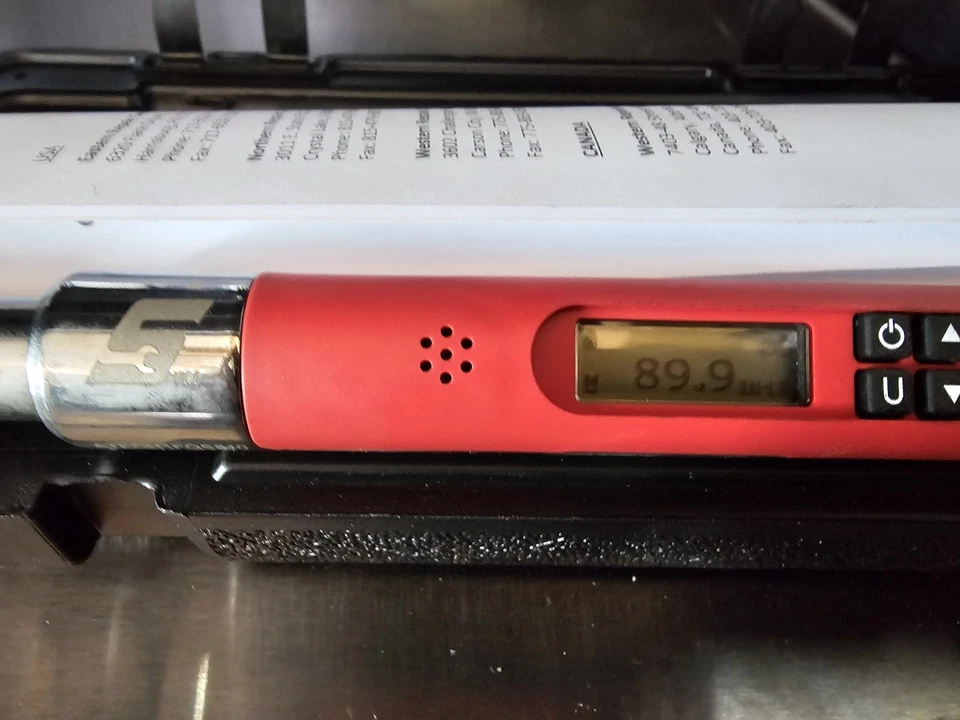 Llave dinamométrica Snap On 1/4′′ Flex-Head TechAngle (12-240 in-lb) ATECH1FS240 Foto 2 de 3