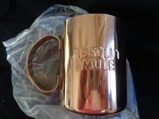 ABSOLUT VODKA MOSCOW MULE COPPER MUG / CUP IN...