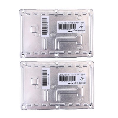 2x Für Valeo Xenon Scheinwerfer Steuergerät Vorschaltgerät LAD5GL 4PIN 89035113
