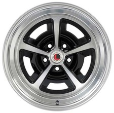 1964-73 Mustang Legendary Wheels Magnum 500 17x7 5x4.5 4.25 Bs Gloss Black 1964-73 Mustang Legendary Wheels Magnum 500 17x7 5x4.5 4.25 Bs Gloss Black