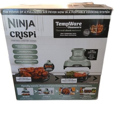Ninja Luftfritteuse Küchengeräte CRISPi 38 Liter 4 in 1 vielseitig effizient ges