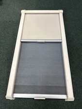Caravan motorhome cassette blind with flynet Seitz 46.5 W X 92 D Cms