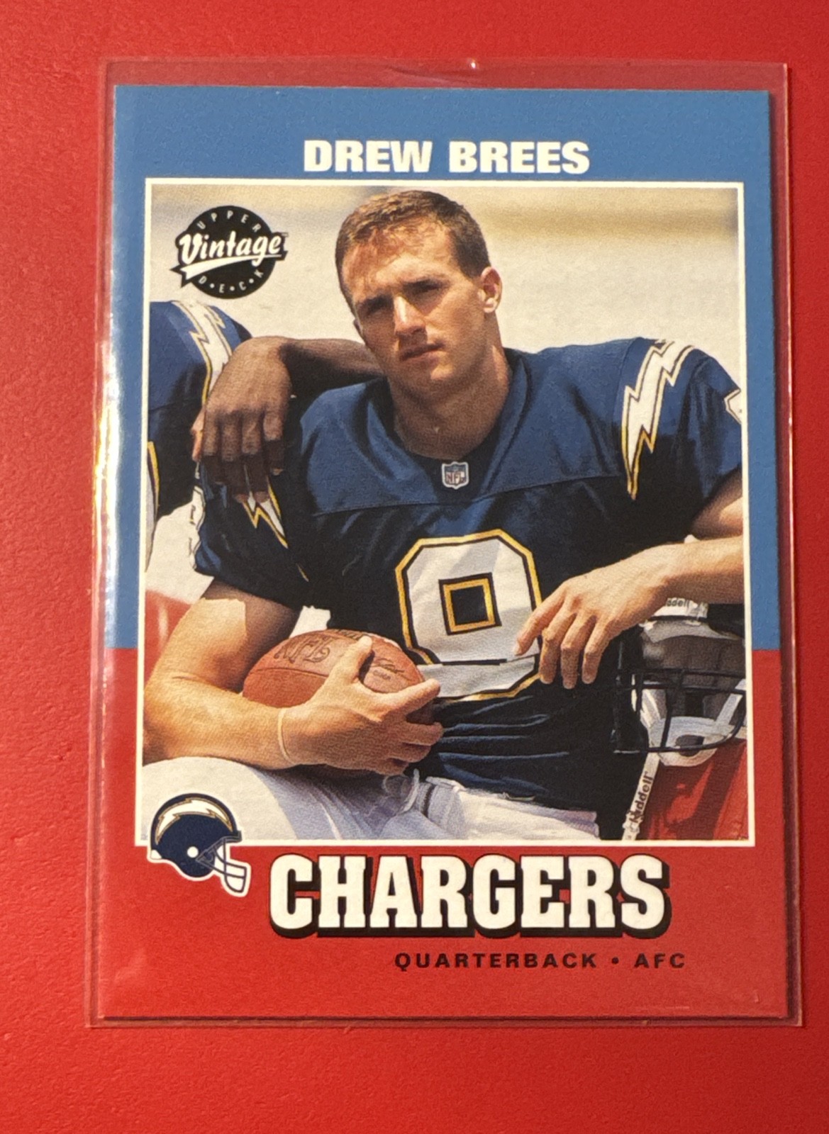 2001 Upper Deck Vintage - Drew Brees #251 (RC) Saints HOF 2026