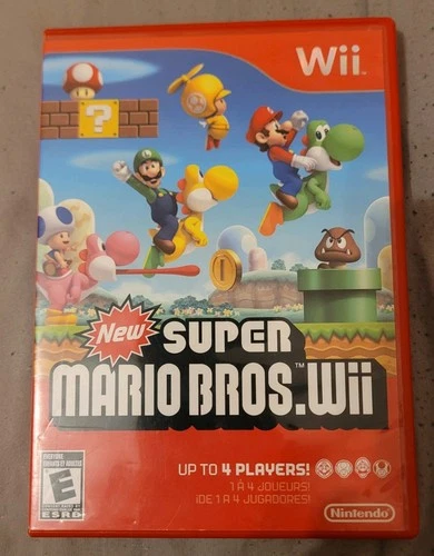 New Super Mario Bros. Wii - Nintendo Wii - CIB, Tested and Working!