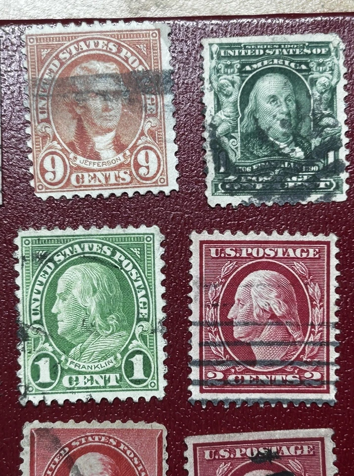 Lot Of 20 U.S. 1894 - 1932 Used United States Stamps Collection Full Lot Various - Image 3 of 4