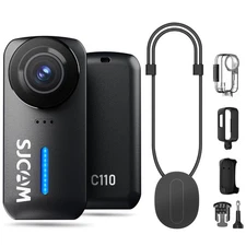 4K Pocket Body Cam,Tiny Action Camera, Mini Stabilized Body Camera, mini POV ...