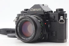 [Opt MINT++] Canon A-1 35mm SLR Film Camera New FD NFD 50mm F1.4 Lens From JAPAN