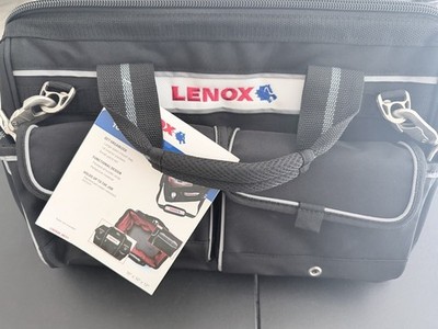 NWT Lenox 16 x 10 x 12  Contractors Tool bag Soft Storage Tool Bags