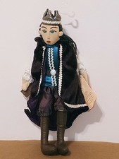 Folkmanis Prince Simpleton Finger Puppet Soft Body Doll 12" NWT