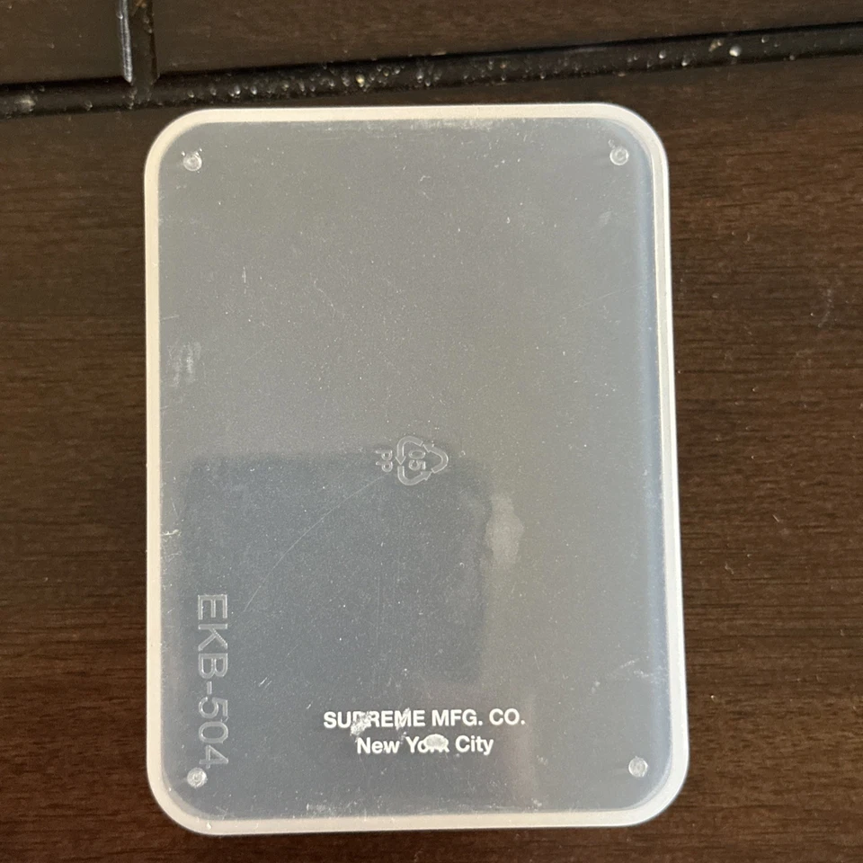 NUEVO Supreme Cerradura Transparente Transparente con 2 Llaves y Estuche SS20 Foto 2 de 3