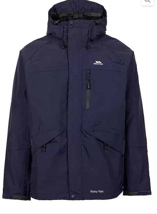 Trespass Corvo Jacket in Navy (ccn80/81)