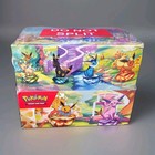 Mini vitrine en étain Pokémon Évolutions Prismatiques - Coffret scellé (8 boîtes)