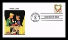 TEEN LOVE FIRST DAY COVER USA 33 LOVELAND CO 1999 COLORANO SILK