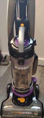 #ad Eureka PowerSpeed Upright Bagless Corded Vacuum Cleaner Black Purple $46.00
