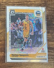 2024-25 Panini Donruss Euroleague - Matteo Spagnolo #26 Optic White Sparkle...
