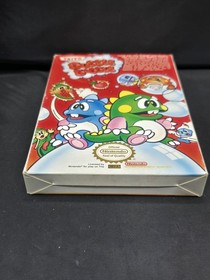 Bubble Bobble (Nintendo NES, 1988) Complete CIB Box Manual Tested Authentic 