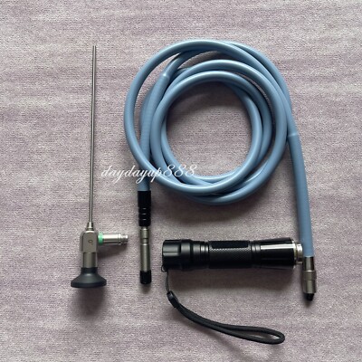 0° Rigid Endoscope Sinuscope ø2.7x175mm +Cold Light Cable+LED Cold Light Source