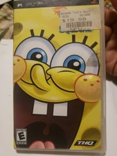 Spongebob's Truth or Dare Sony PSP PlayStation Portable