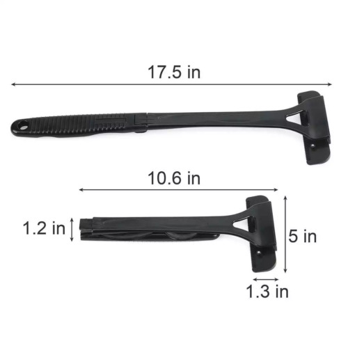 Rasoio 17" Groomer set depilazione gambe corpo intero manico lungo-schienale - Foto 2 di 11