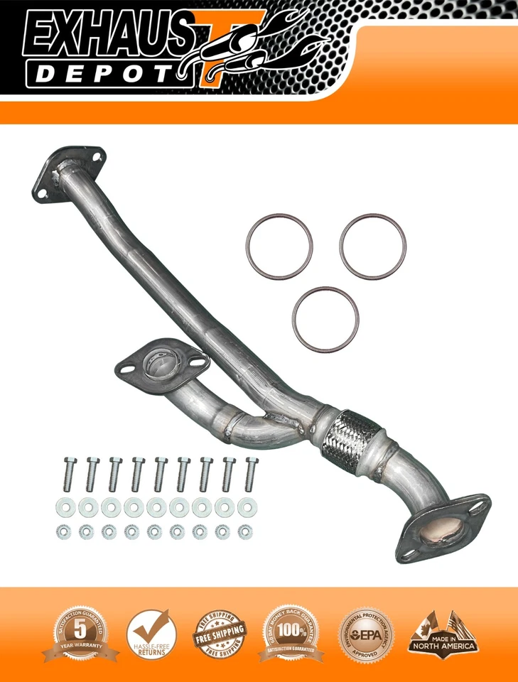 Mazda 6 2006 2007 2008 3,0 L V6 ajuste directo tubo delantero Y-Flex Foto 2 de 4