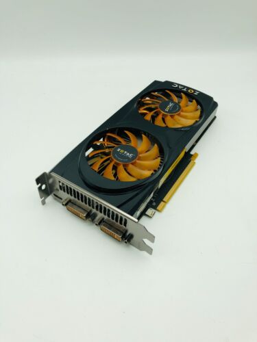 ZOTAC GEFORCE GTX560 AMP! 1GB DDR5 PCI-E 2X DVI MINI HDMI GRAPHICS CARD #3050 - Picture 1 of 2