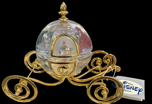 vintage Disney Cinderella Dreams Come True Crystal Coach Original Box - Picture 6 of 10