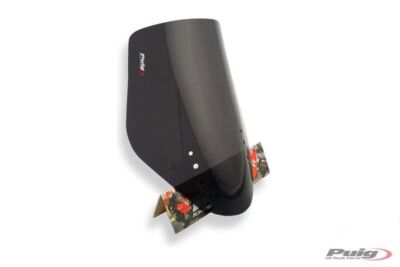 Puig 2125F Tourenscheibe – Stark Getönt, Schlagfestes Acryl, Besserer Windschutz Für Motorrad