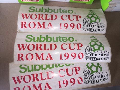 Subbuteo Stickers Adhesive Adesivi Originali Memorabilia from 1976 - Foto 18 di 27