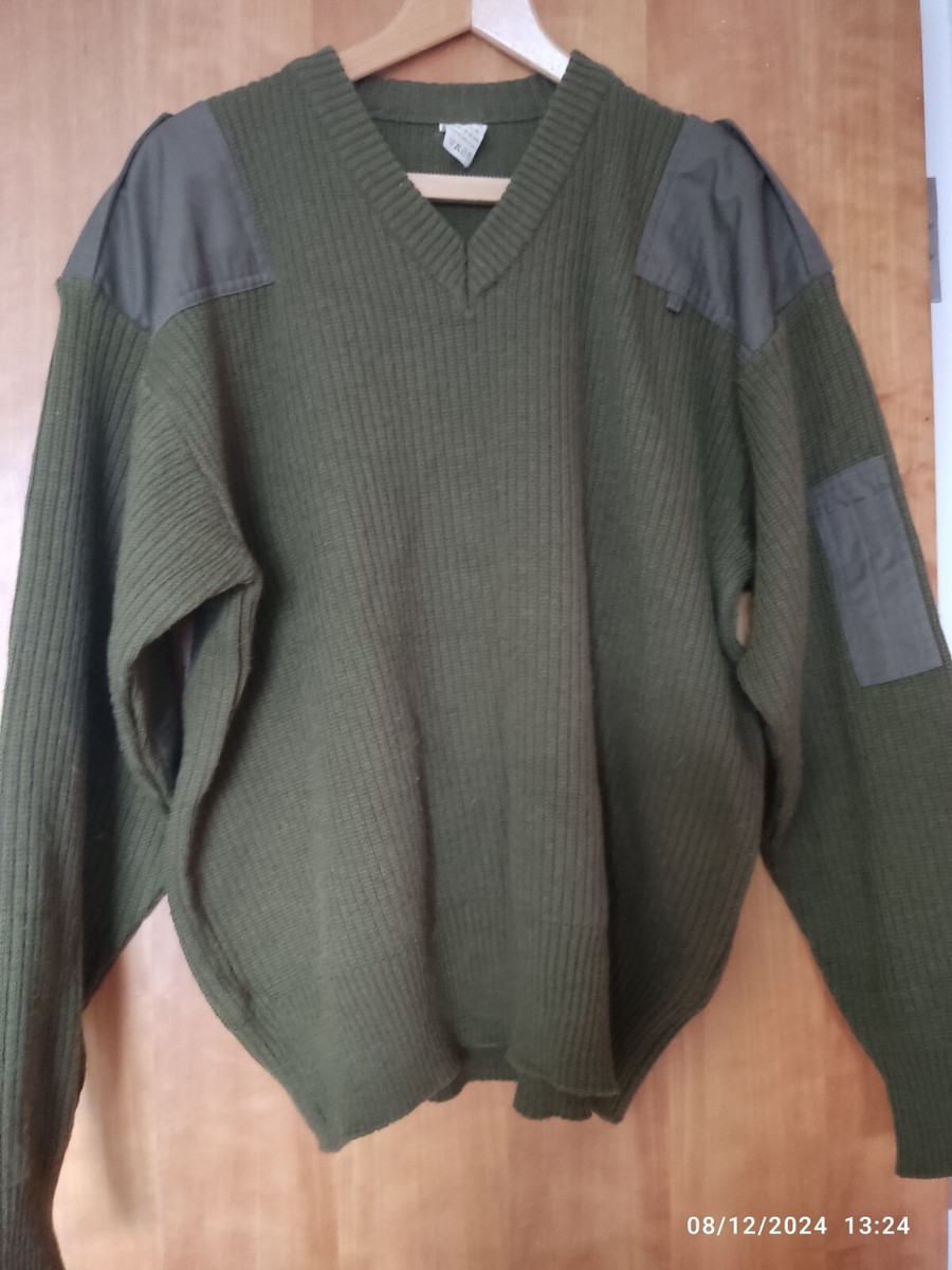 Taglia Italian Army Office Sweater Size XL USED UK