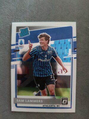 2020-21 Panini Chronicles Donruss Optic Rated Rookie Sam Lammers Atalanta