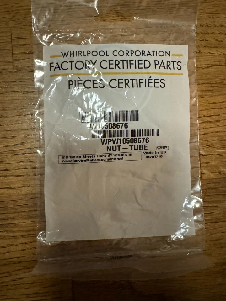 Whirlpool OEM WPW10508676 Geschirrspüler Fülltrichter Halter