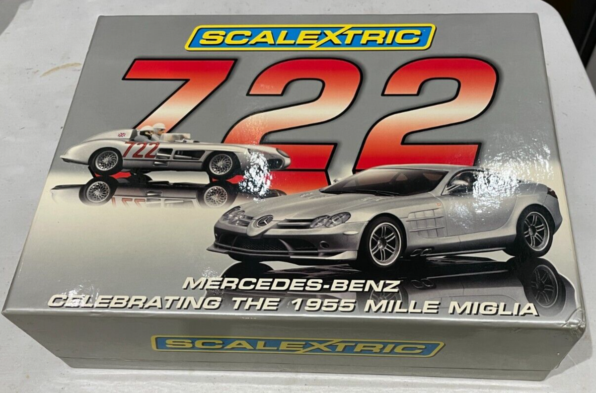 Scalextric Limited Edition Box Set 722 Mercedes Benz 1955 Mille