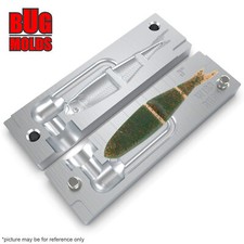 Bait DIY Fishing Mold Soft Plastic Baits Lure Plastisol Bass SwimNJerk