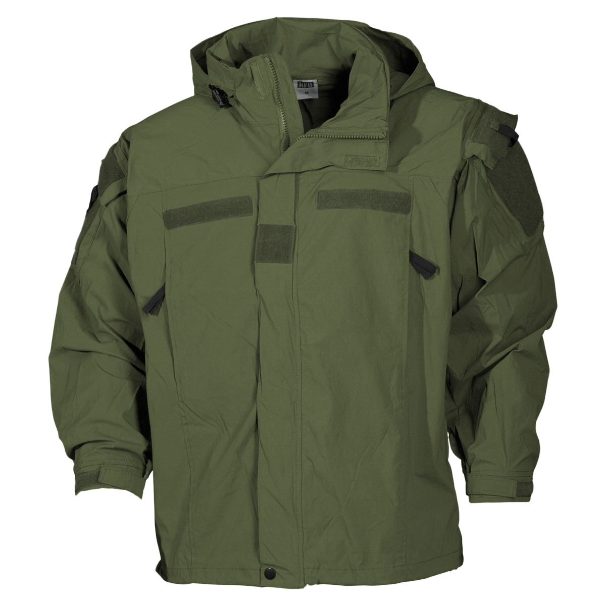 MFH US Softshell Chaqueta Level 5 Hombres Caza Pesca Nylon Aire Libre OD Verde