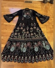 Beautiful Multi-Colored Thobe Arabic Dress See pictures for description