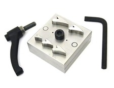 Fancy Disc Cutter With Five Punches For Wind Blown Heart Shape Handle