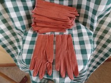 lot of 9 Pairs  NEW 10 Gauge Textured PVC/Cotton Coated Gloves, Size SMALL