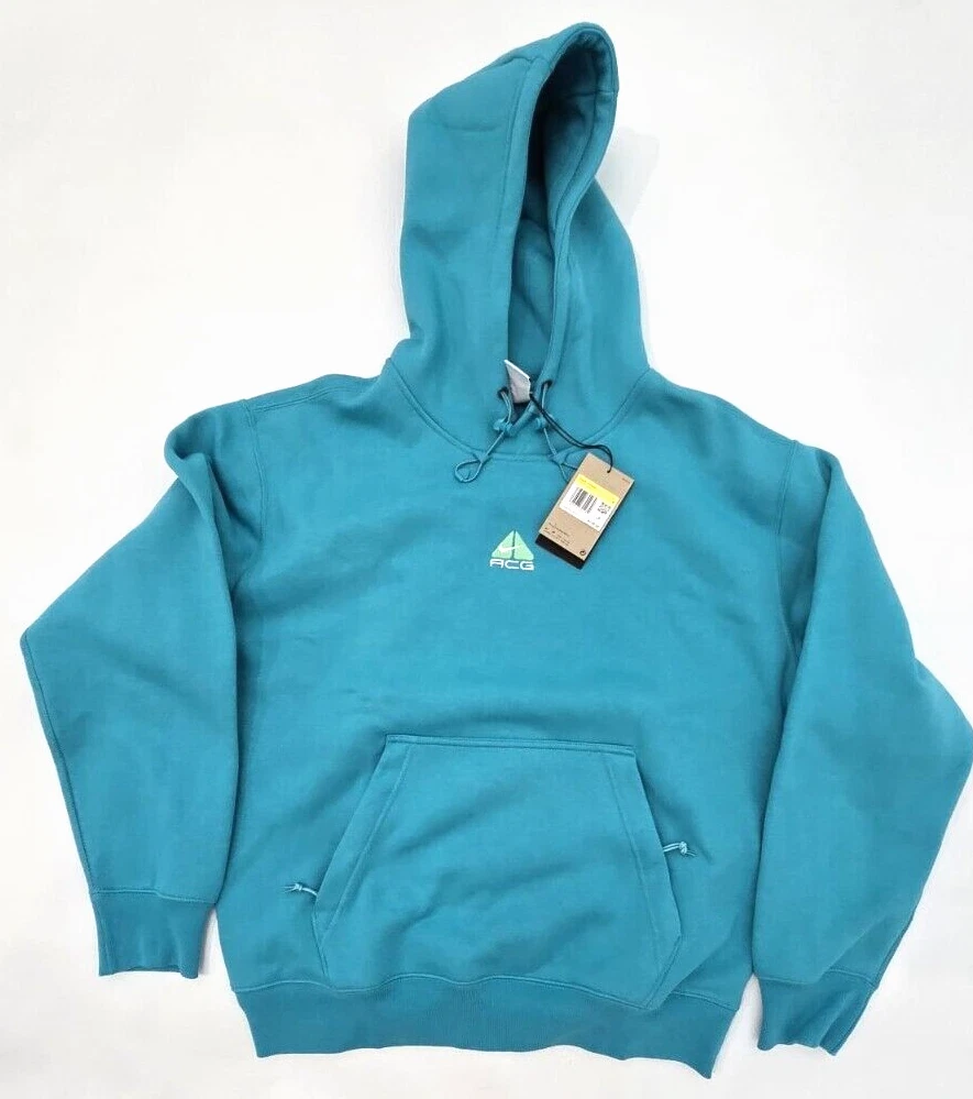 NIKE ACG THERMA-FIT Fleece Pullover Hoodie Men's Sweater Blue Sz S L DH3087-345