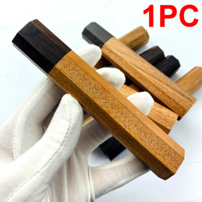 DIY Blank Japanese Kitchen Knives Chef Knife Octagonal Wooden Handle