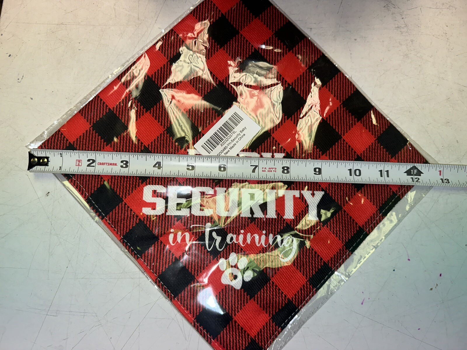 NEW-Baby Security in Training” Bandana per Cani Sciarpa per Cani Accessori foto 3