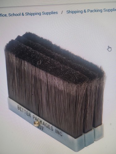 E107X WATER BRUSHES FOR BETTER PACK 555S/L SERIES 3PK ALSO FITS BP500 PATCO*