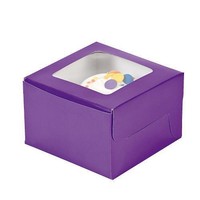 In-3/3579 Purple Cupcake Boxes Per Dozen In-3/3579 Purple Cupcake Boxes Per Dozen