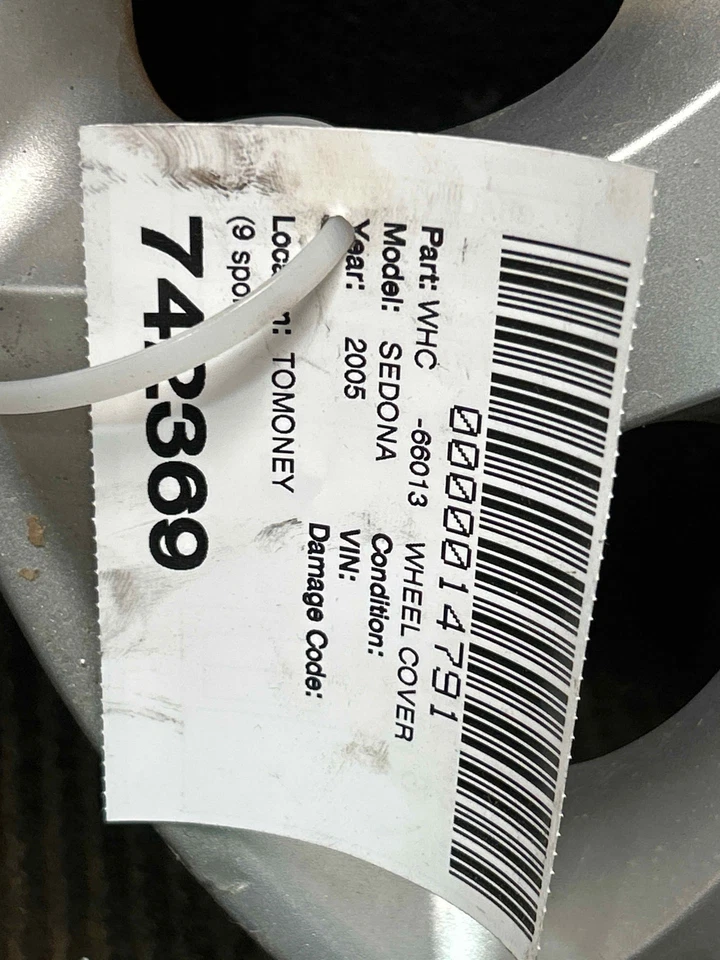 Fits 2004-05 KIA SEDONA 15in Wheel/Rim Cover OEM:1K53A37170 Foto 4 de 4