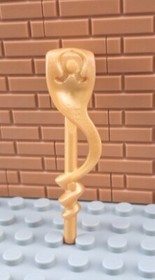LEGO NINJAGO Minifig Accessory, Snake / Serpent Staff 98134 W Fangpyre 1x1 Tile