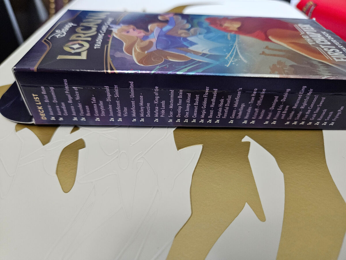 Disney Lorcana: The First Chapter Starter Deck - Sapphire & Steel (Aurora &  Simba) rendelés, bolt, webáruház