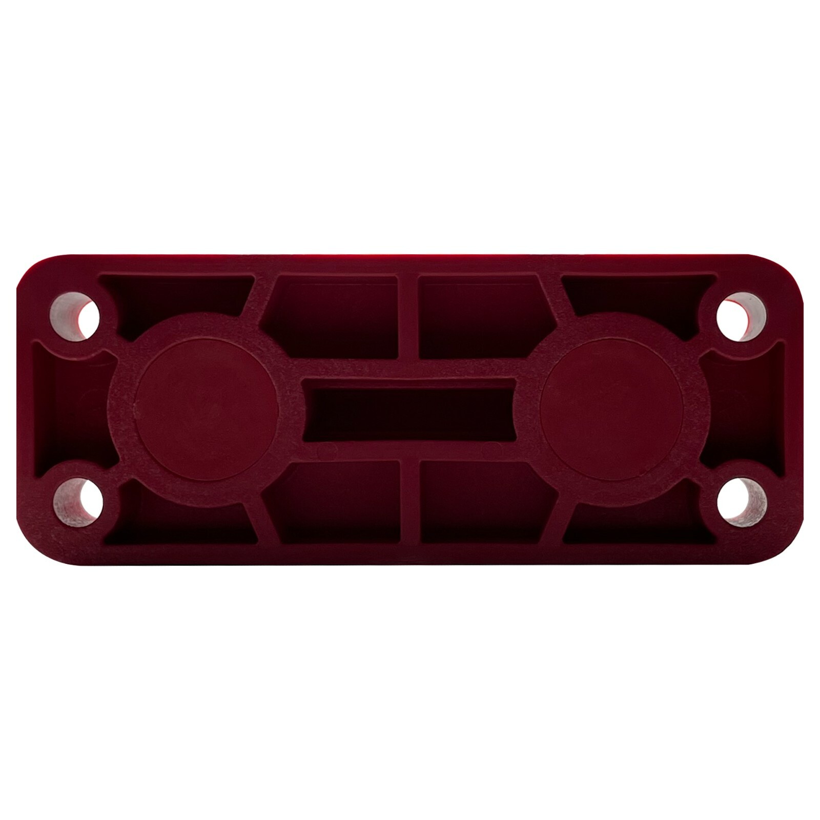 High Amp Red 5/16" ANL Fuse Holder Block & Insulator 750 Amps @ 12V DC - USA