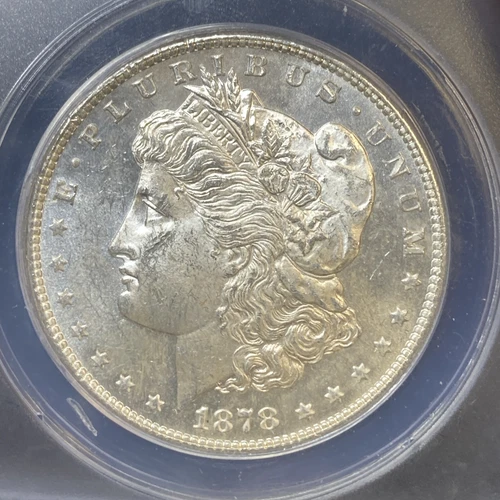 1878-S Morgan Silver Dollar $1 Choice Uncirculated NGC MS63
