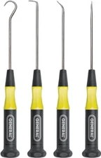 GENERAL TOOLS #60004 4 PIECE PRECISION PROBE SET PICK MARKING TOOL SET