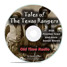 Tales of the Texas Rangers, 205 Episodes Old Time Radio Westerns OTR DVD MP3 F90
